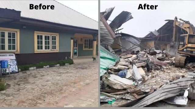 Rivers hotel demolish