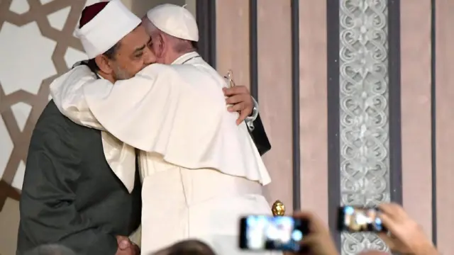 Imam besar Masjid al-Azhar Sheikh Ahmed al-Tayeb