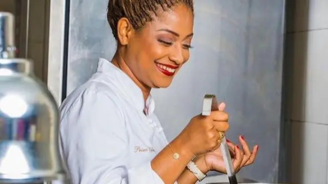Prisca Gilbert a dirigé les cuisines de l'Éléphant d'Or, le prestigieux restaurant du Casino