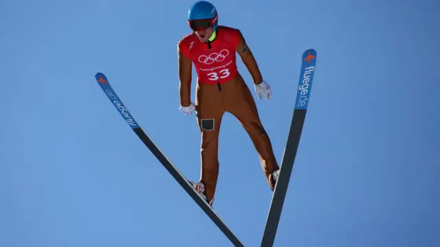 Representante ruso en salto de esquí