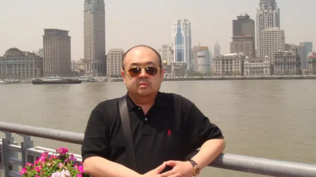 김정남이 지난 2010년 6월 자신의 페이스북에 올린 사진