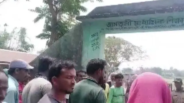 కాల్పులు జరిగిన ప్రాంతం