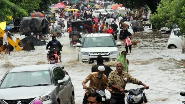 ગુજરાતમાં ભારે વરસાદ
