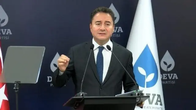 DEVA Partisi Genel Başkanı Ali Babacan