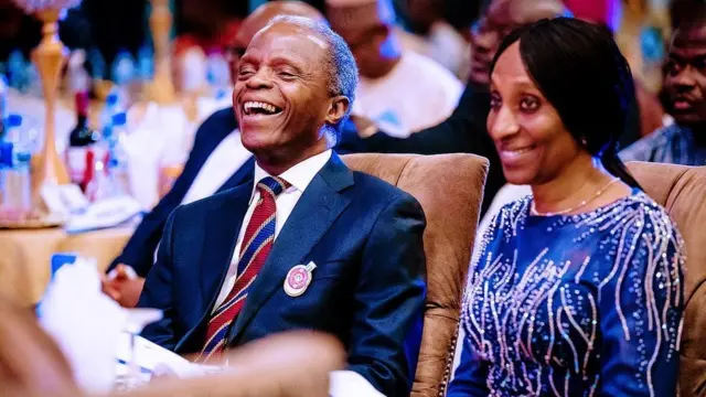 Yemi Osinbajo ati iyawo rẹ