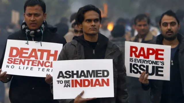 निर्भया बलात्कार के विरोध में प्रदर्शन