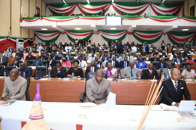Abari bitabiriye inama ku iterambere ry'u Burundi