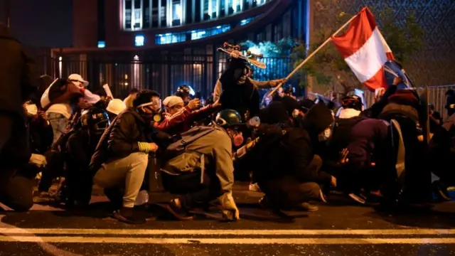 Manifestaciones en Lima, 14 de noviembre de 2020