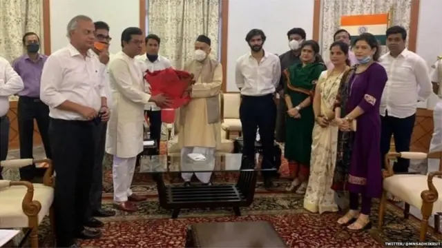 राज ठाकरे- कोश्यारी भेट