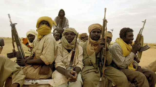 Des rebelles soudanais