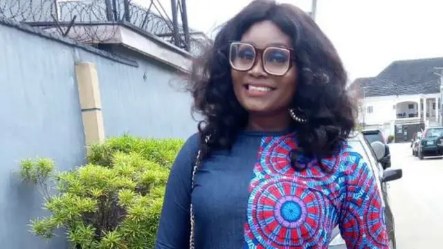 Helen na pesin wey be radio presenter for Port Harcourt
