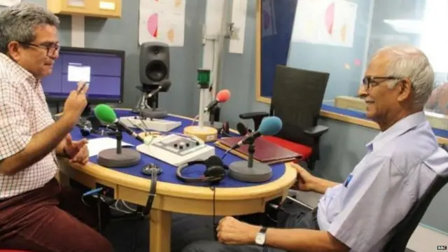 ਮੇਜਰ ਜਨਰਲ ਵੀ ਕੇ ਸਿੰਘ, ਬੀਬੀਸੀ ਦੇ ਦਿੱਲੀ ਸਟੂਡੀਓ ਵਿੱਚ