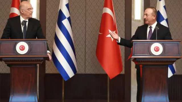 Dendias ve Çavuşoğlu