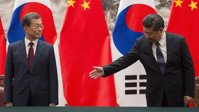 习近平与文在寅