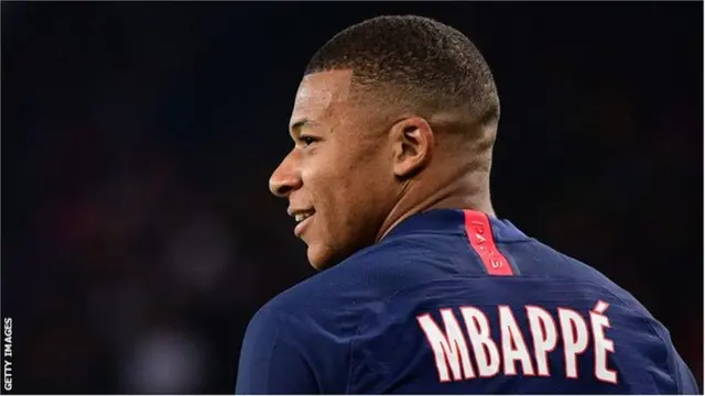 Mshambuliaji wa Paris Saint-Germain Kylian Mbappe