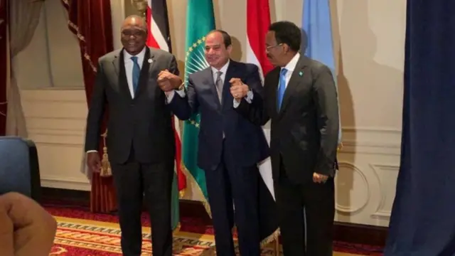 Madaxda Soomaaliya, Kenya iyo Masar