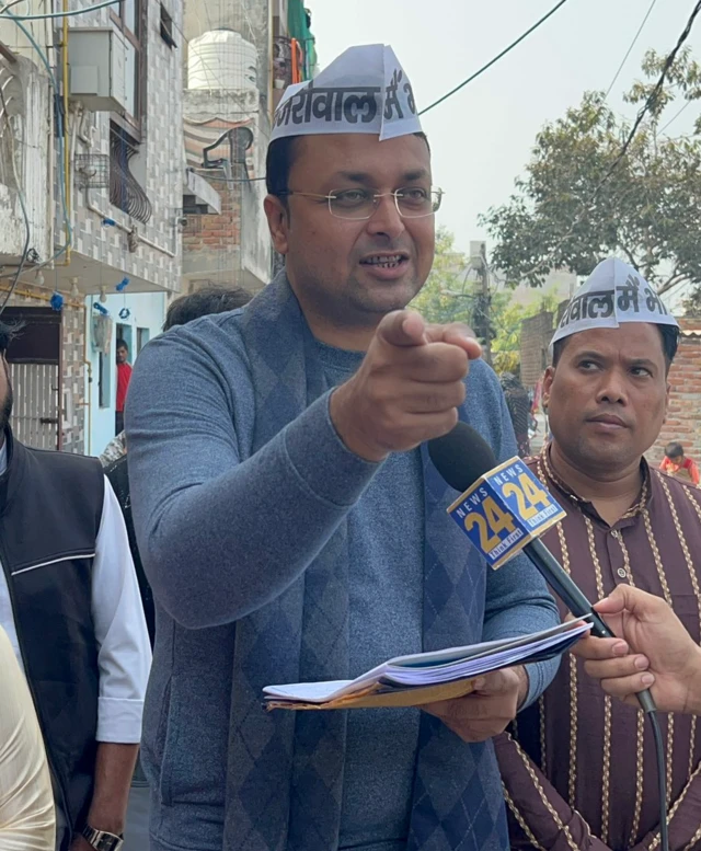 आप विधायक ऋतुराज झा