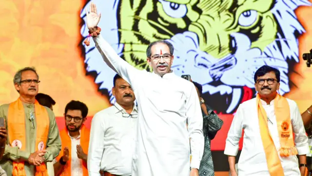 उद्धव ठाकरे और संजय राउत