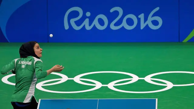 ندا شهسواری در المپیک ریو برای ایران رقابت کرد