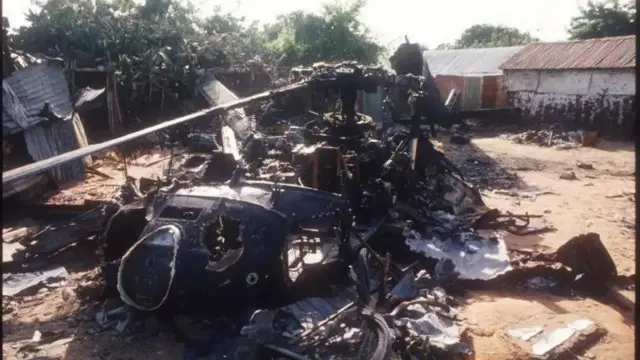 بلیک ہاک ہیلی کاپٹر حادثے کا شکار ہو گيا