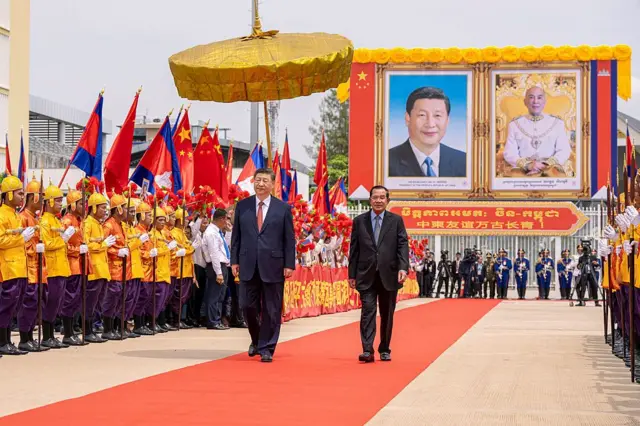 Chủ tịch Trung Quốc Tập Cận Bình đã có chuyến thăm cấp nhà nước tới Campuchia vào tháng 4/2025