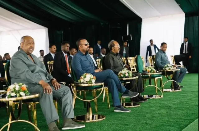 RW Abiy Axmed, Madaxweyne Ismaaciil Cumar Geelle iyo Madaxweyne Xasan Sheekh Maxamuud
