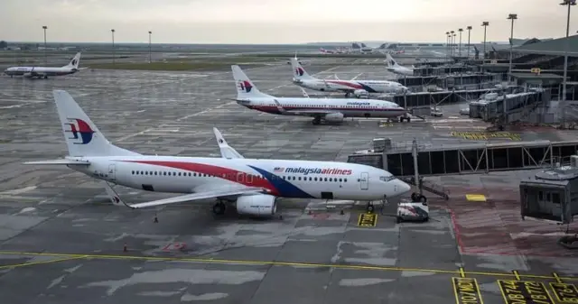मलेशियन एयरलाइन के विमान