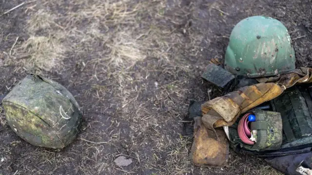 रूसी सैनिकों का सामान