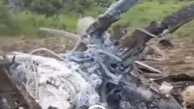 Residents say dem believe say na bandits bring down di plane