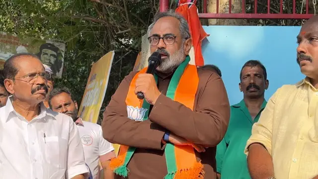 केरळ भाजपचे प्रदेशाध्यक्ष राजीव चंद्रशेखर