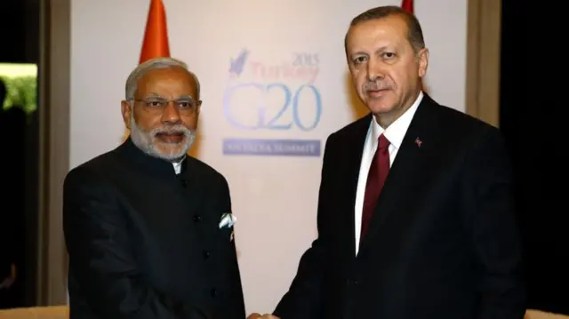 साल 2015 में जी-20 शिखर सम्मेलन में शामिल होने के लिए पीएम मोदी तुर्की गए थे