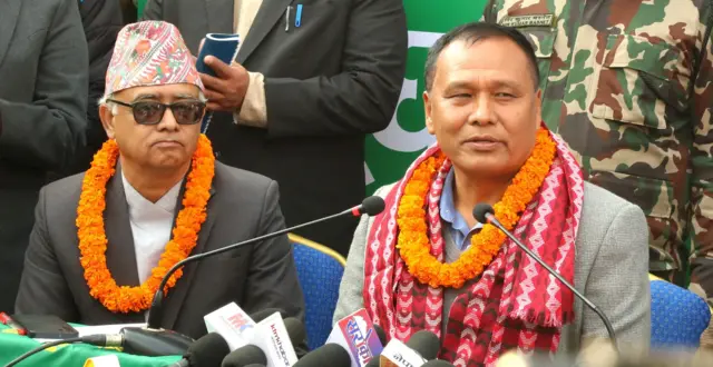 ऊर्जामन्त्री कुलमान घिसिङ उज्यालो नेपाल पार्टी कार्यालयको उद्घाटनमा