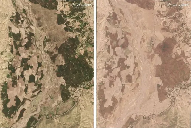 سېلاب ځپلې سیمه