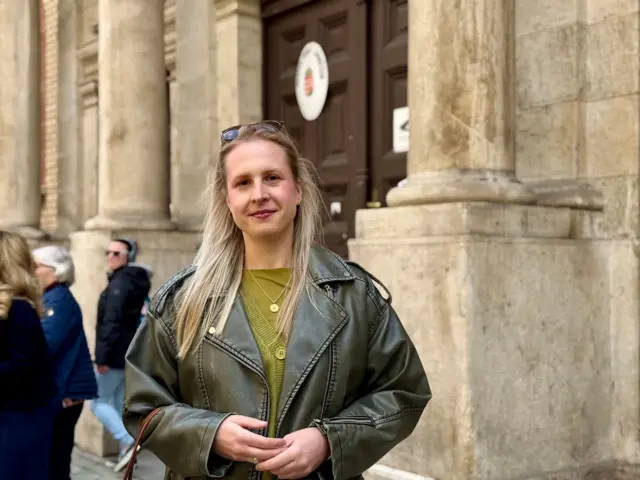 Borbala Sepeš glasanje u Budimpešti