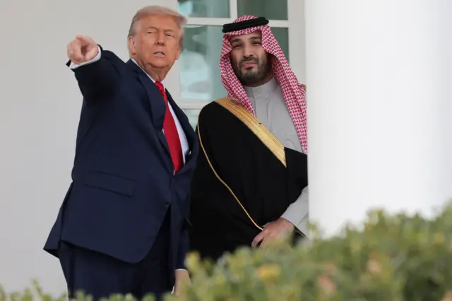 ټرمپ او محمد بن سلمان