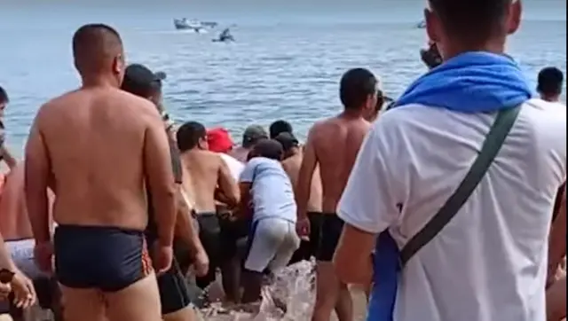 насос соруп кеткен баланы куткаруу аракети