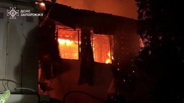 Атака авіабомбами на Запорізький район