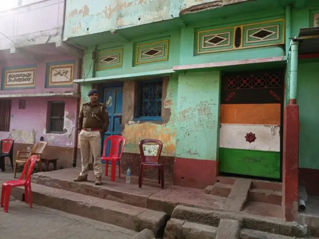 દિલદાર અંસારીના મામાનું ઘર જ્યાથી લોહીવાળા કપડા અને શરીરનાં અંગો મળી આવ્યા છે