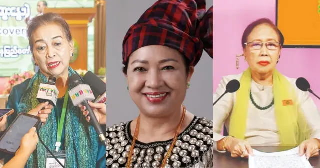 ဒေါက်တာရင်ရင်နွယ်၊ ဒေါ်ဒွဲဘူနဲ့ ဒေါ်ချိုချိုကျော်ငြိမ်း
