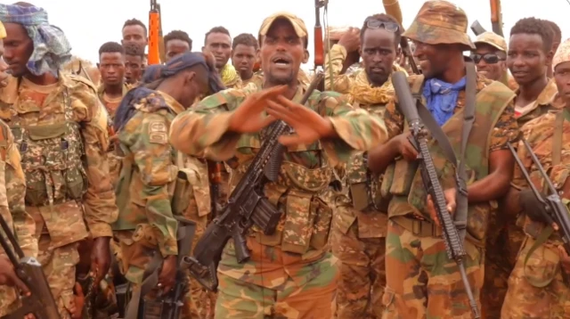 Waa Ciidamada Gorgor oo ku sugan Cawsweyne ka weerarka Al-shabab