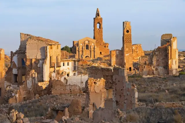 Las ruinas de Belchite.