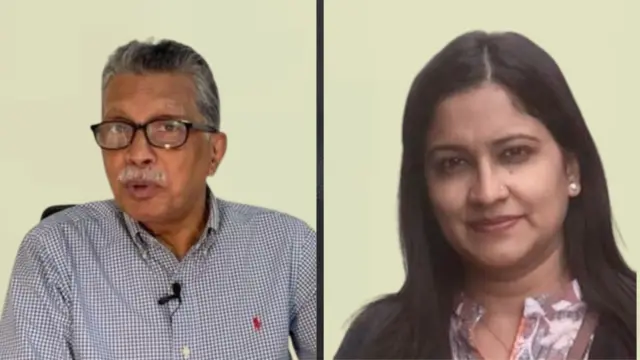 সাবেক রাষ্ট্রদূত এম হুমায়ূন কবির এবং আন্তর্জাতিক সম্পর্কের শিক্ষক অধ্যাপক সৈয়দা রোজানা রশীদ