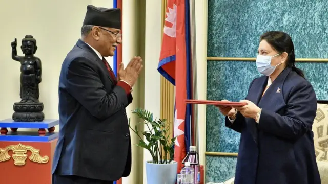 प्रचण्ड र राष्ट्रपति