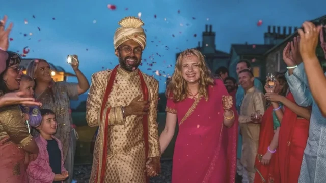 Sid ve Ellie'nin evlilik fotoğrafı