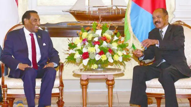 ከማል ኢድሪስ ምስ ኢሳይያስ ኣፈወርቂ ኣብ ኣስመራ፡ 9 ጥቅምቲ 2025