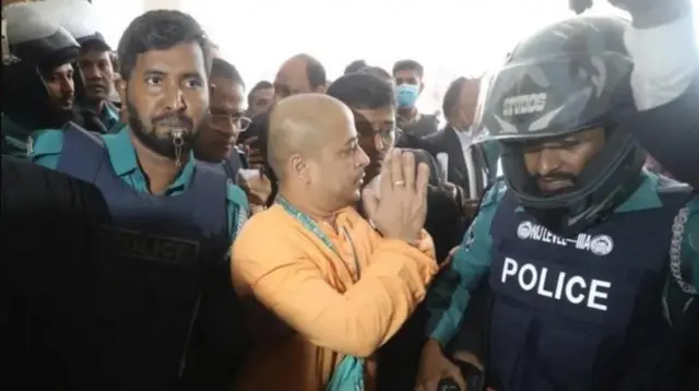 ચિન્મય કૃષ્ણદાસ, બાંગ્લાદેશ, ઇસ્કૉન, સનાતની જાગરણ, ધર્મ, બીબીસી ગુજરાતી, અલ્પસંખ્યક
