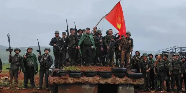 MNDAA တပ်ဖွဲ့ဝင်တွေ