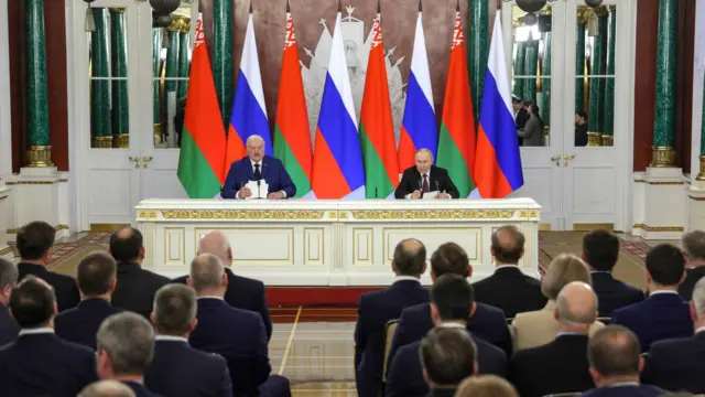 Лукашенко и Путин