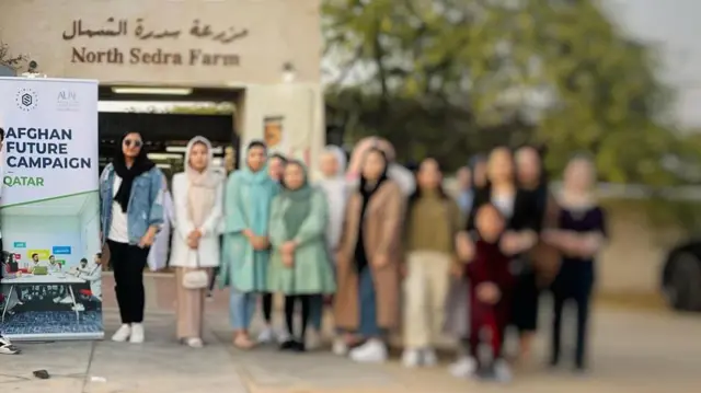 په قطر کې په امریکايي پوهنتون کې افغان محصلین