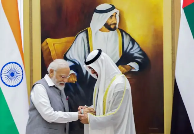 యూఏఈలో మోదీ పర్యటన